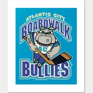 Defunct Atlantic City Boardwalk Bullies Hockey Team Posters and Art